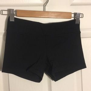 Ivivva rhythmic shorts black size 12